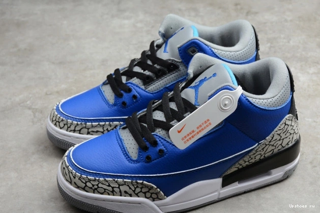 Royal CT8532-400 Varsity Retro Air 3 Jordan Cement 1116